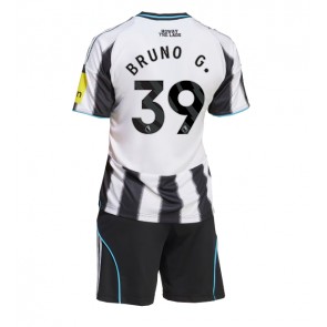 Newcastle United Bruno Guimaraes #39 Hjemmebanetrøje Børn 2025-26 Kortærmet (+ Korte bukser)